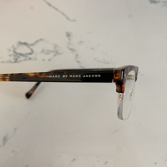 Marc by Marc Jacobs Tortoise Half Rimmed Prescription Glasses - Picture 4 of 7